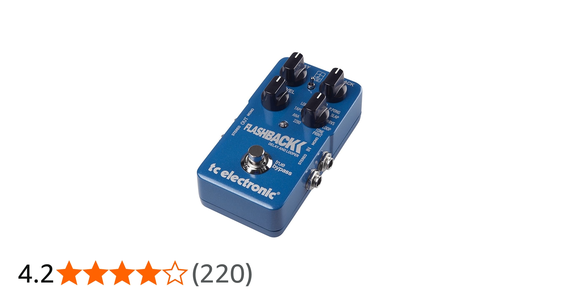 Amazon | tc electronic Flash Back DELAY & LOOPER ギター