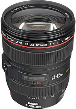 Canon Lente EF 24-105 mm f/4 L IS USM para câmeras Canon EOS SLR