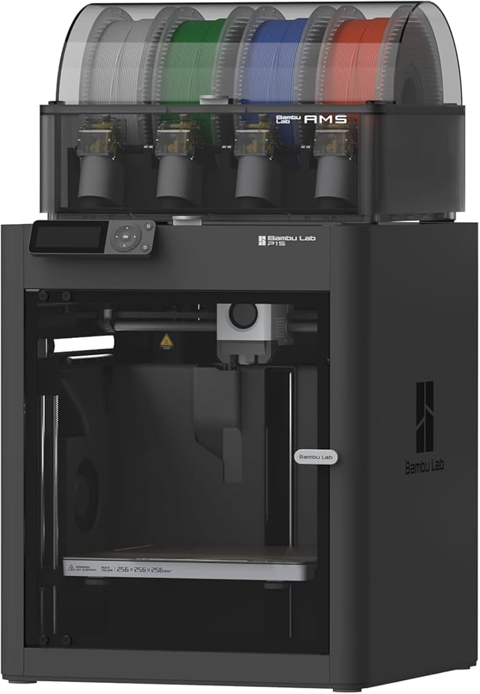 Amazon.co.jp: Bambu Lab P1S Combo 3D Printer, P1S Multi-Color 3D