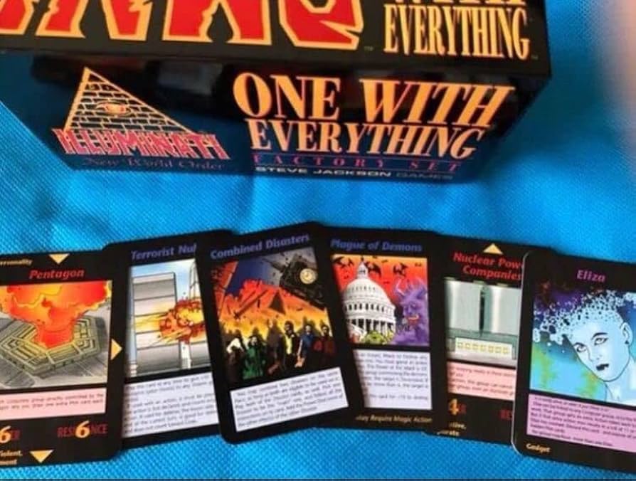 Amazon.co.jp: イルミナティカード New World Order 450枚拡張カード84