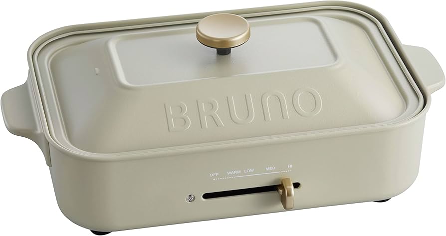 Amazon | BRUNO コンパクトホットプレート グレー系その他 サイズなし