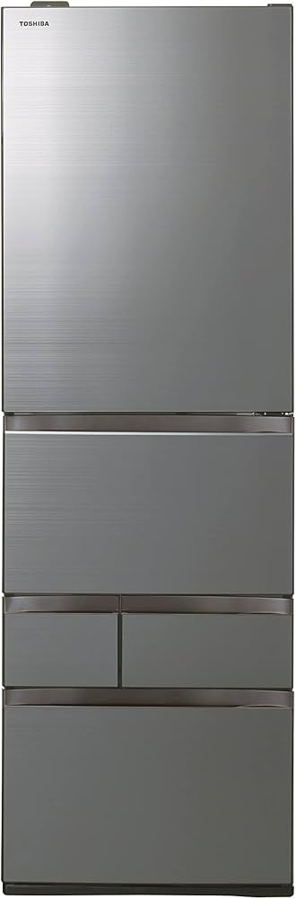 Amazon | 東芝 冷蔵庫 幅60.0㎝ 501L 右開き GR-U500GZ(ZH) アッシュ