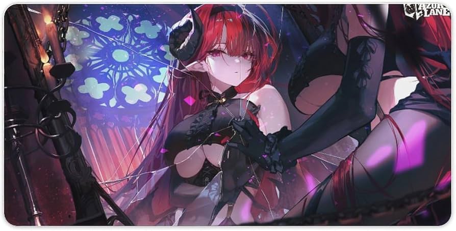 Amazon.co.jp: デスクマット アズールレーン アズレン 大型 デスク