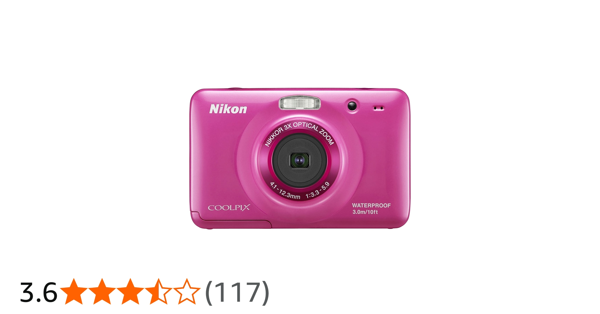 Amazon | Nikon デジタルカメラ COOLPIX (クールピクス) S30 ピンク