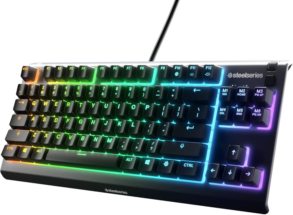 Amazon.co.jp: SteelSeries ゲーミングキーボード テンキーレス 有線