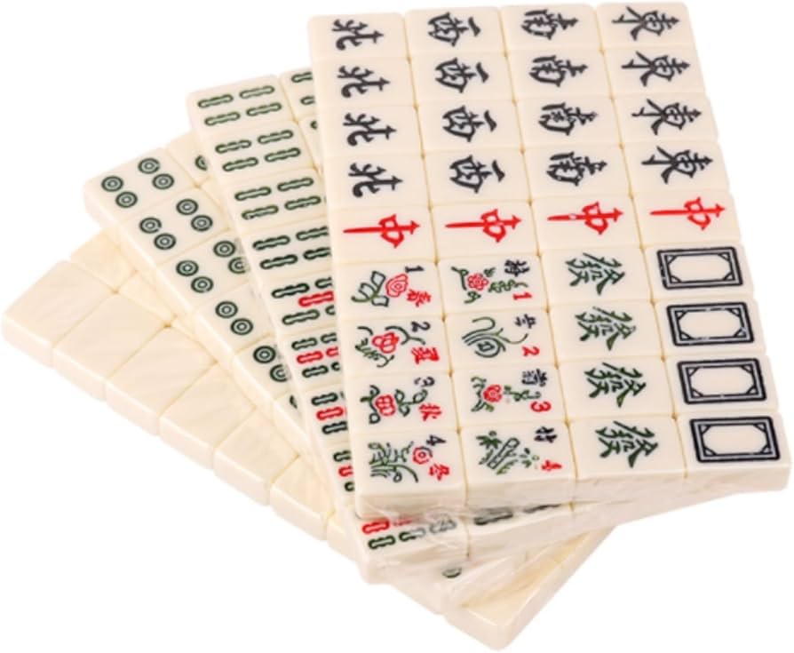 Amazon | 麻雀牌セットマージャンパイ 麻雀牌 家庭用手麻雀牌 寮麻雀牌