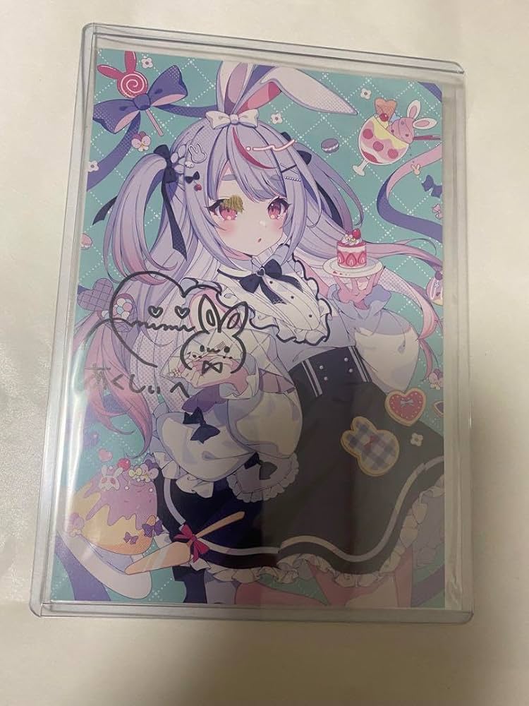 藤ちょこ 直筆サイン入り FaceGlam + ポストカード 白拍子花子 3 藤