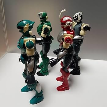 Amazon.co.jp: 電脳警察サイバーコップ フィギュア4体 : おもちゃ