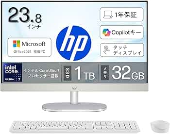 Amazon.co.jp: HP デスクトップパソコン DT 24-cr2000 G1モデル 23.8