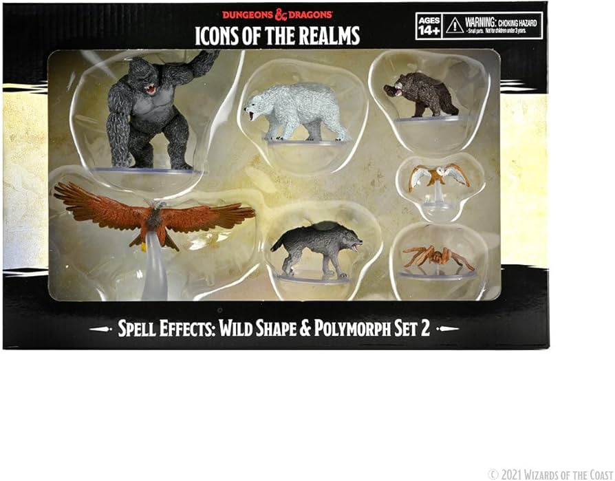 Amazon.com: WizKids D&D Icons of The Realms: Wild Shape