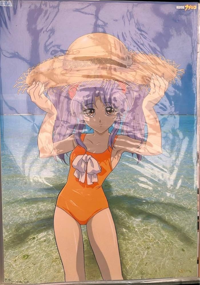 非売品】劇場版 機動戦艦ナデシコ ホシノルリ B3交通安全ポスター た22