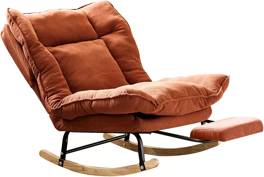 Amazon｜Simcat ロッキングチェア リクライニング 一人掛け 多機能