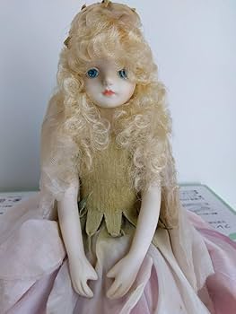 Amazon | 若月まり子 ビスクドール 陶器 人形 妖精 Mariko Wakatsuki