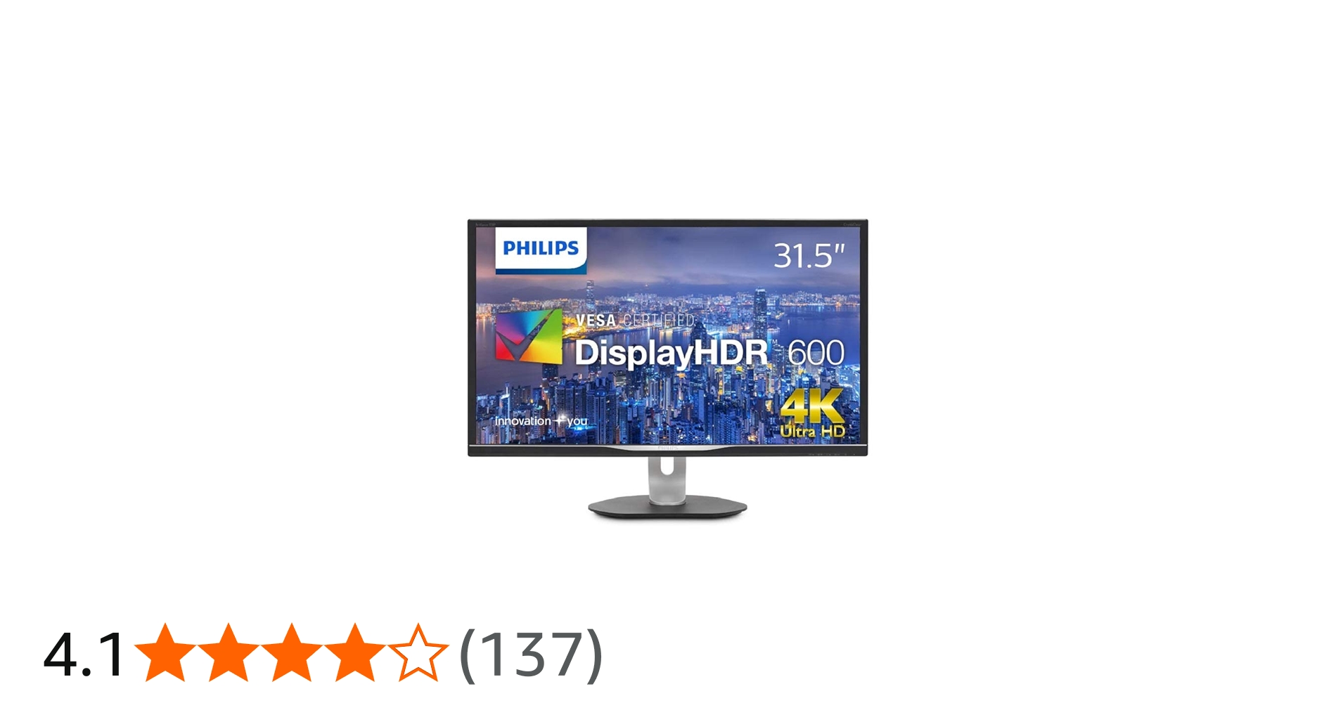 Amazon.co.jp: PHILIPS モニター ディスプレイ 328P6VUBREB/11 (31.5