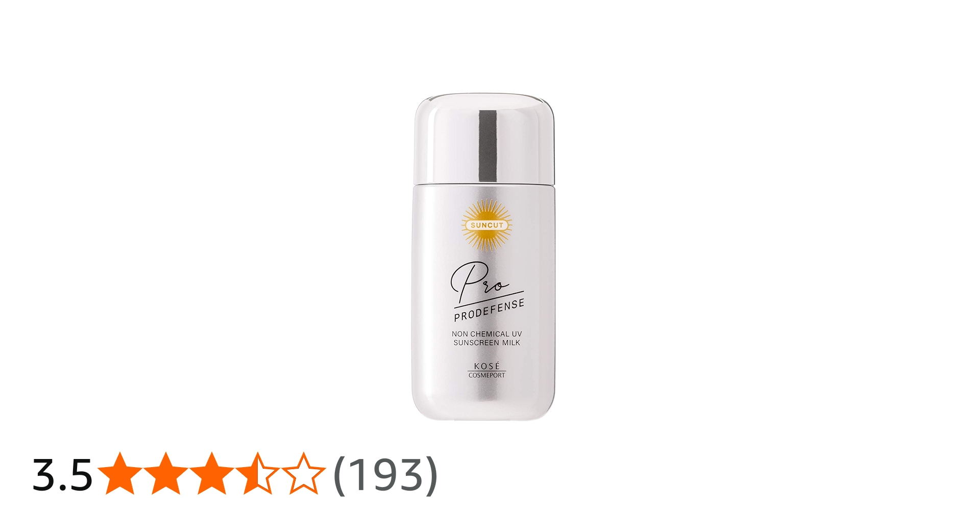 Amazon.co.jp: サンカット KOSE プロディフェンス ノンケミカル処方