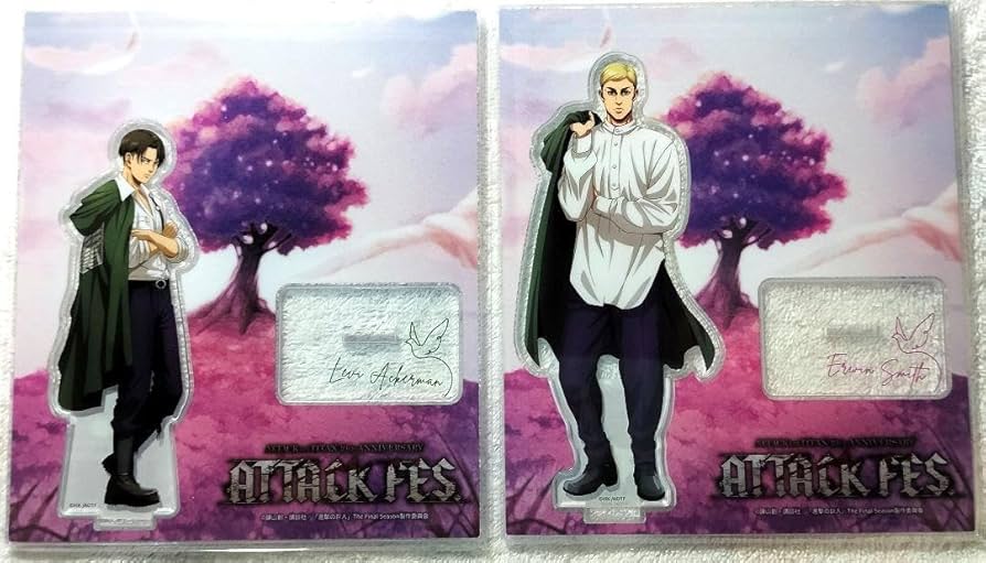 Amazon.co.jp: 進撃 リヴァイ エルヴィン アクリルスタンド アクスタ