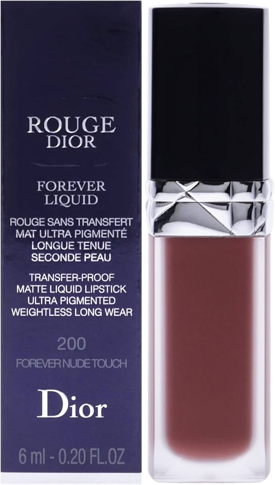 Amazon.com: Christian Dior Rouge Dior Forever Liquid Matte - 200
