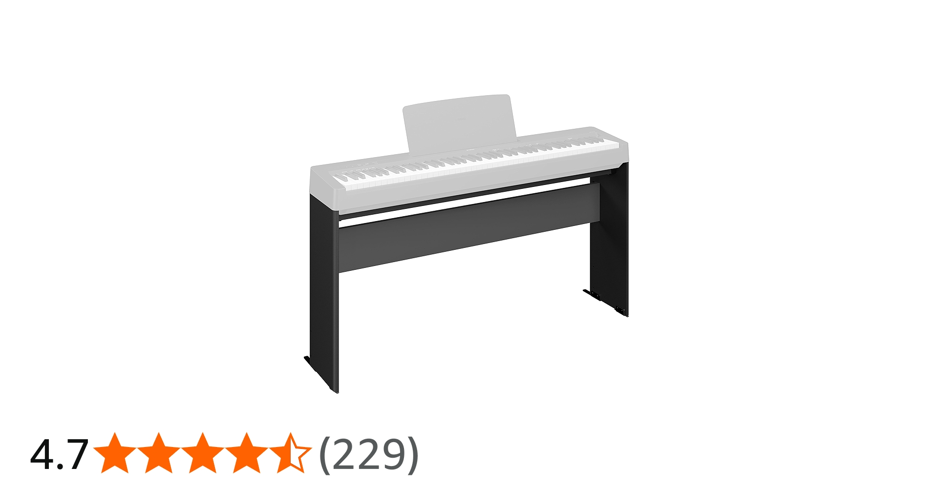 Amazon | ヤマハ(YAMAHA) 電子ピアノ P-145_P-143対応スタンド L-100B