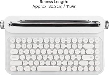 Amazon | レトロタイプライターキーボード、86キーヴィンテージ