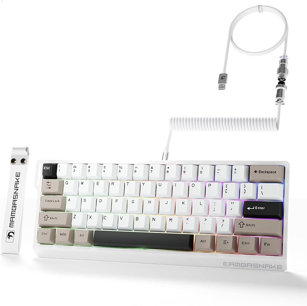 Amazon | MAMBASNAKE X60HE ラピットトリガー ゲーミングキーボード