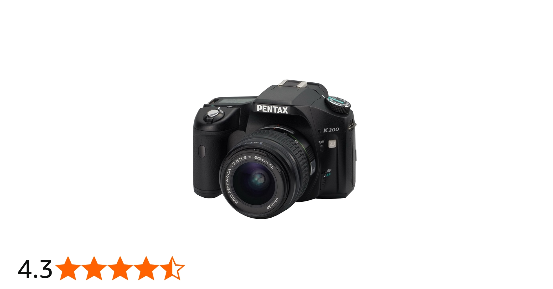 Amazon Canada: Pentax K200D 10.2MP Digital SLR Camera with Shake