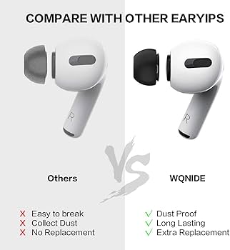 4-Pair] Ear Tips for Airpods Pro & Airpods Pro 2nd Generation Ear