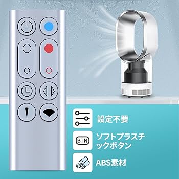 Amazon.co.jp: AVTVA 扇風機リモコン HP00 HP01 for ダイソン 空気清浄