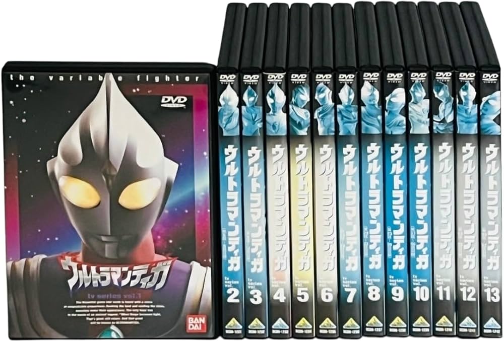Amazon.co.jp: ウルトラマンティガ TVシリーズ [レンタル落ち] 全13巻