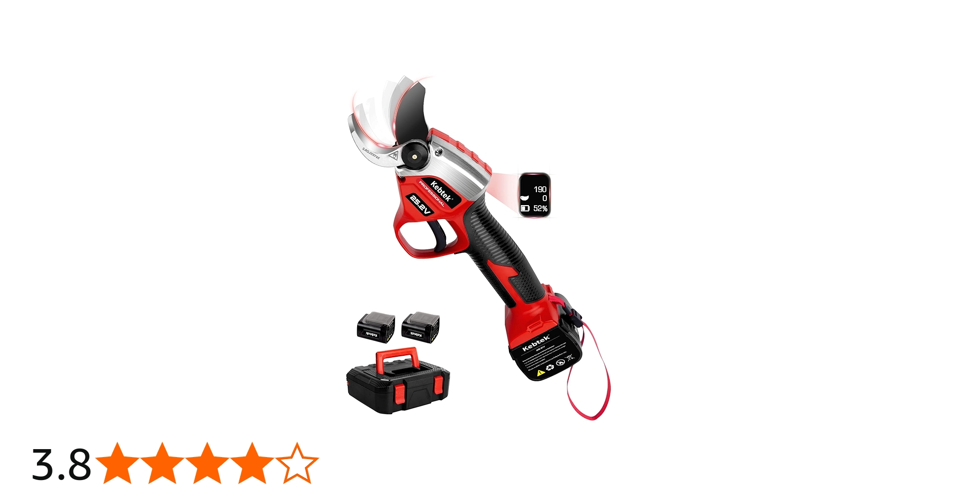 Amazon | 【アップグレード機能、庭師・農園専用】Kebtek コードレス