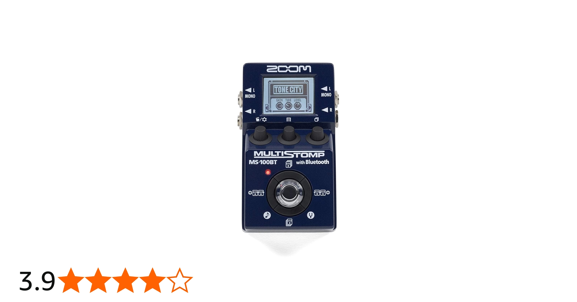 Amazon.co.jp: ZOOM MULTI STOMP with Bluetooth MS-100BT : 楽器