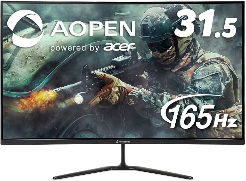 Amazon.co.jp: AOPEN ゲーミングモニター 湾曲 曲面 32HC5QRPbiipx