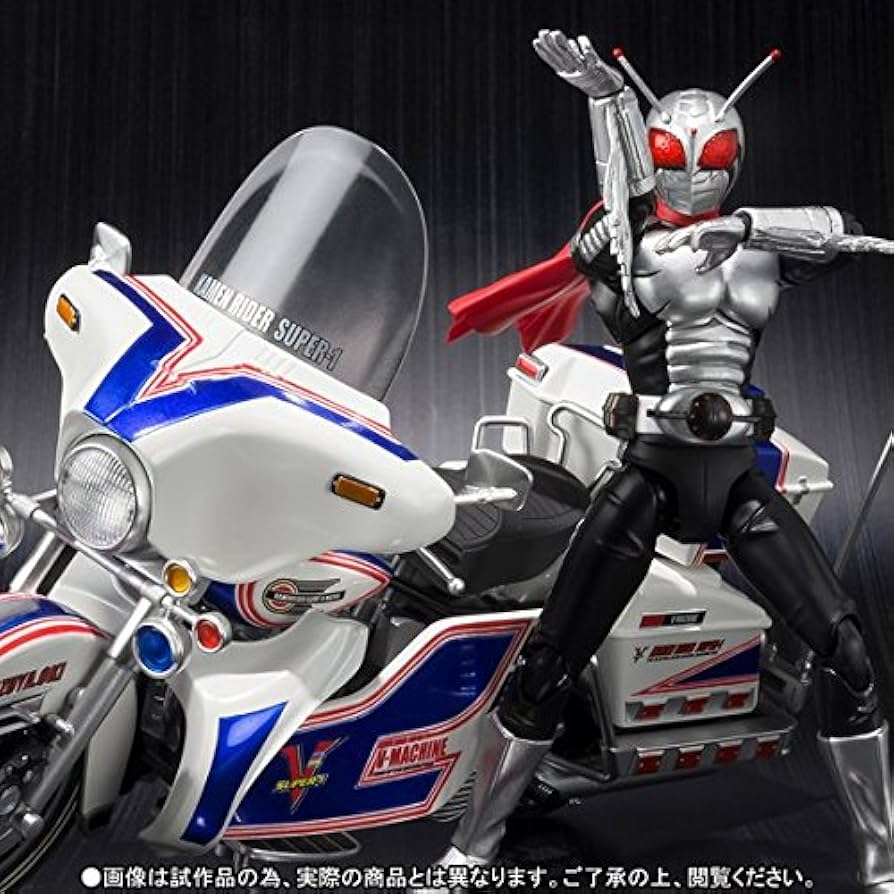 Amazon.co.jp: S.H.Figuarts 仮面ライダースーパー1＆Vマシーンセット