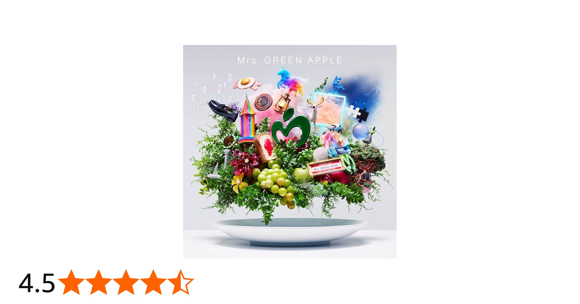 Amazon.co.jp: 【初回限定盤 Blu-ray】Mrs. GREEN APPLE 10【先着特典