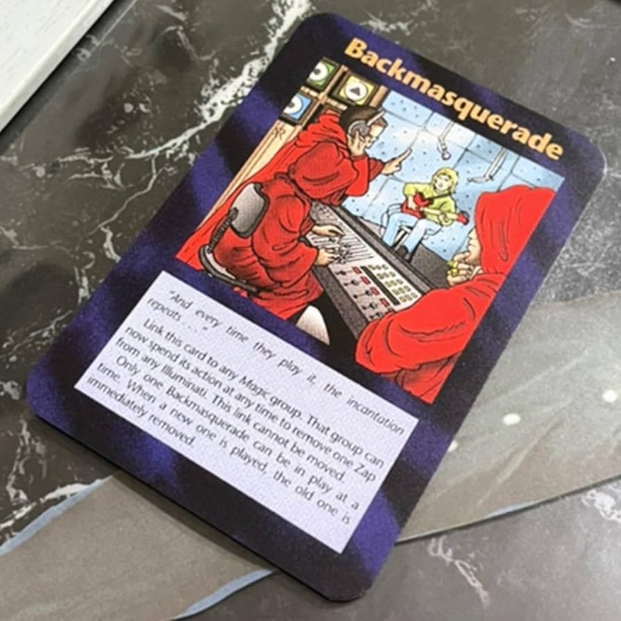 Amazon.co.jp: 90s USA 逆再生イルミナティカード : おもちゃ