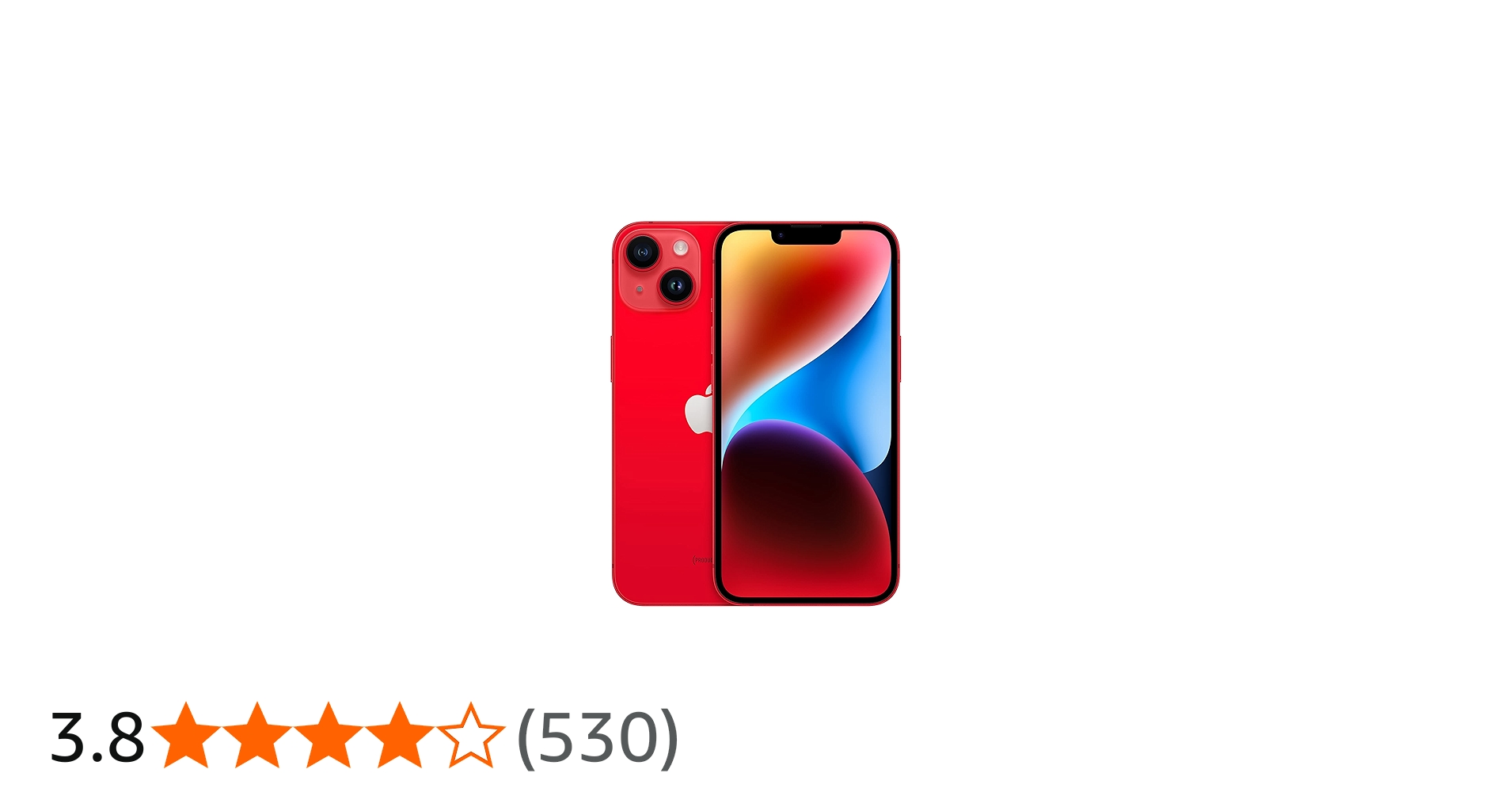 Amazon | 【整備済み品】 Apple iPhone 14 256GB (PRODUCT)RED SIM