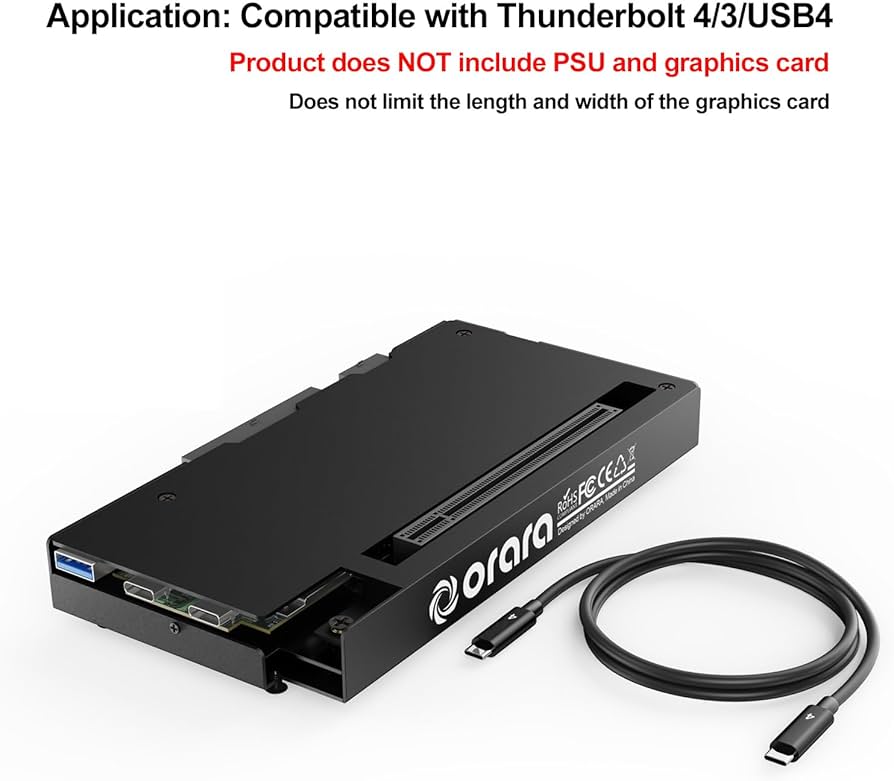 Amazon.com: External GPU Dock Station, Mini eGPU Enclosure Only