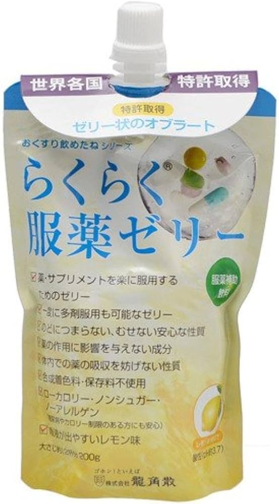 Amazon.co.jp: （まとめ）龍角散 服薬ゼリー らくらく服薬ゼリー （1
