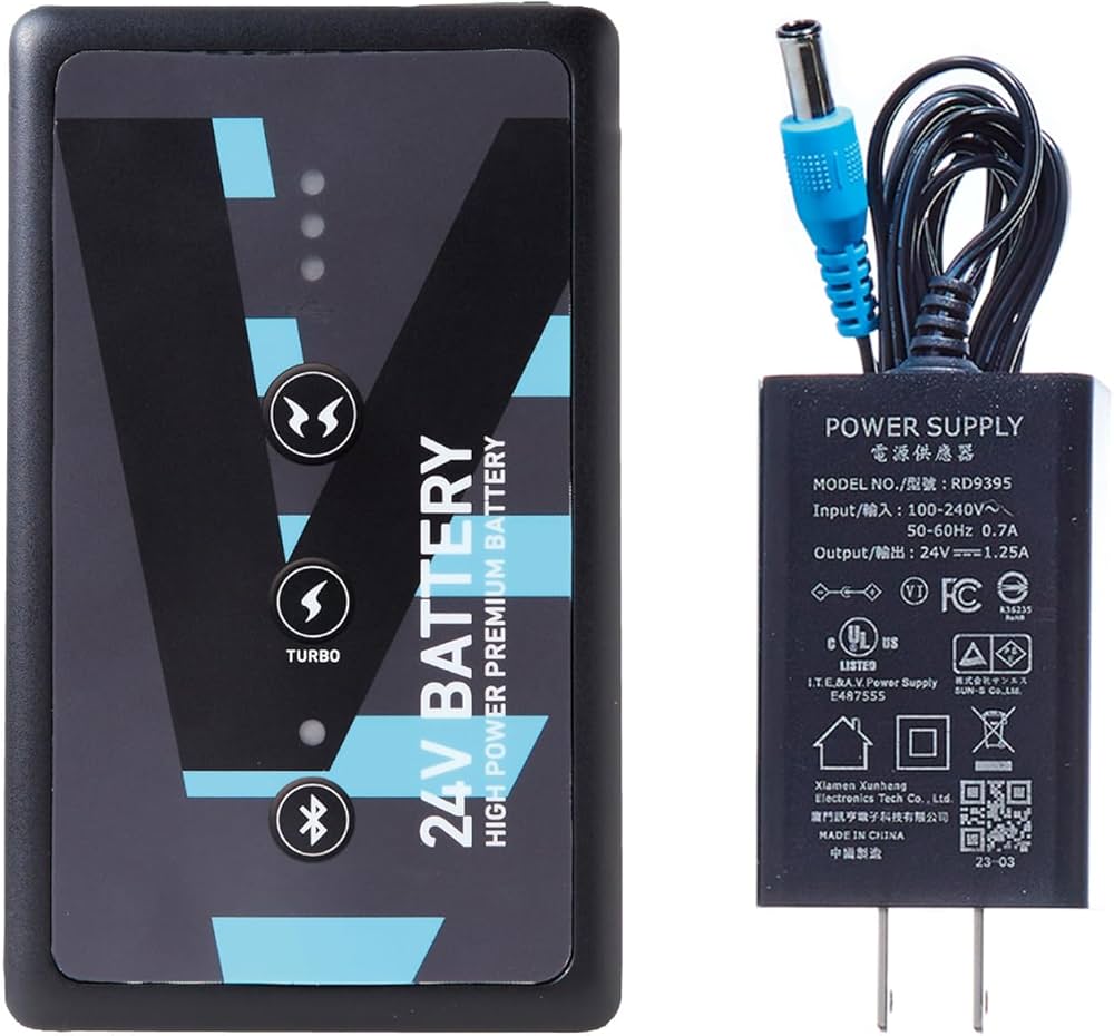 Amazon.co.jp: SUN-S(サンエス) 24V仕様リチウムイオンバッテリー