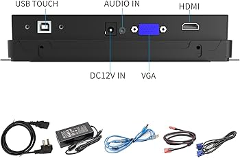 Amazon.co.jp: GreenTouch 7 インチ オープン フレーム 1024x600 HDMI