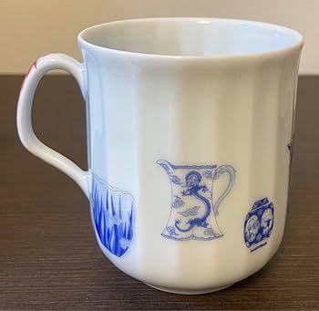 Amazon.co.jp: 深川製磁 ブルーチャイナ マグカップ : ホーム＆キッチン