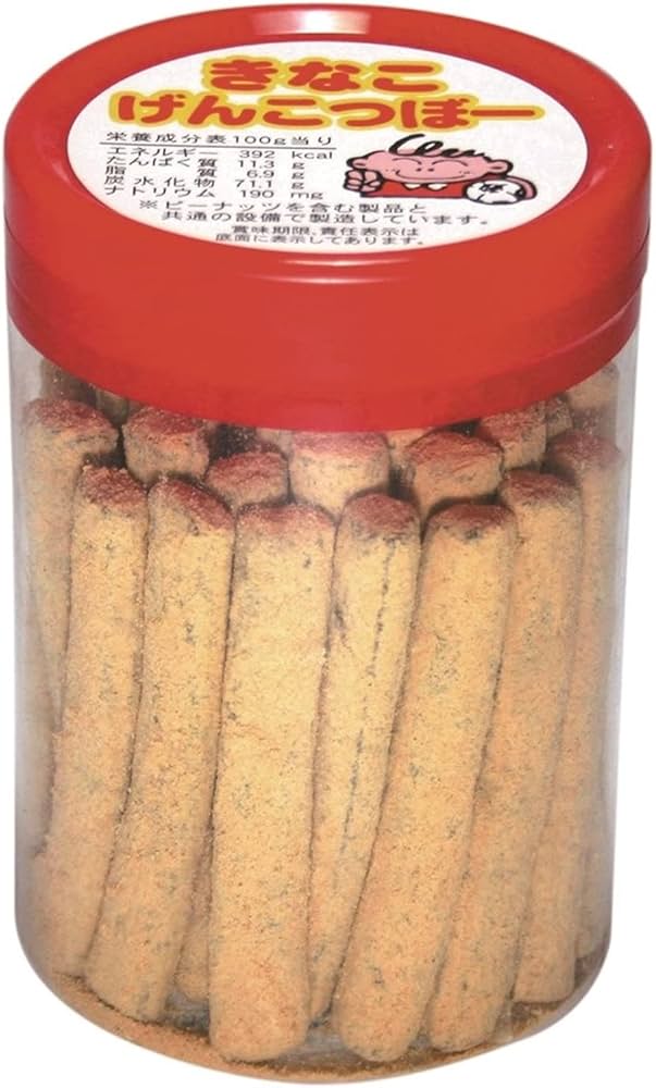 Amazon.co.jp: 高田屋製菓 げんこつぼー きなこ 40本 : 食品・飲料・お酒