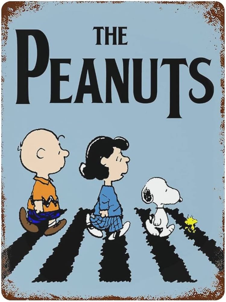 Amazon.co.jp: ブリキ看板 スヌーピー 壁飾り レトロアート さび風