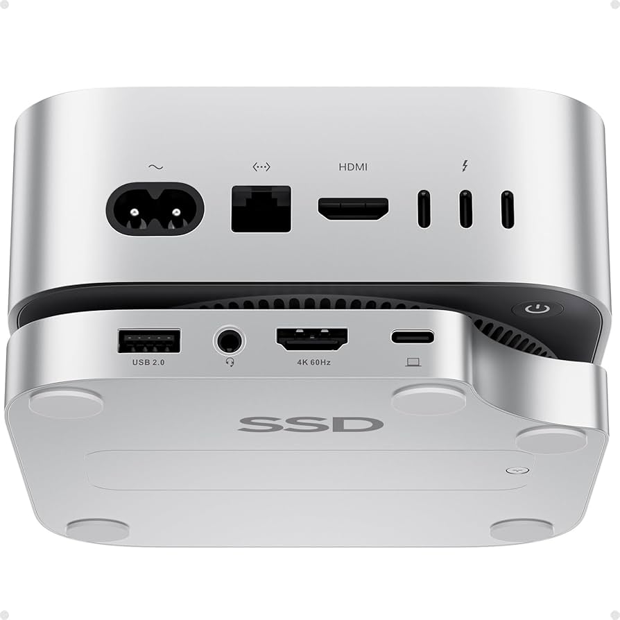 Amazon | PULWTOP 9 in 1 USB C ハブ Mac Mini M4/ M4 Pro 2024用