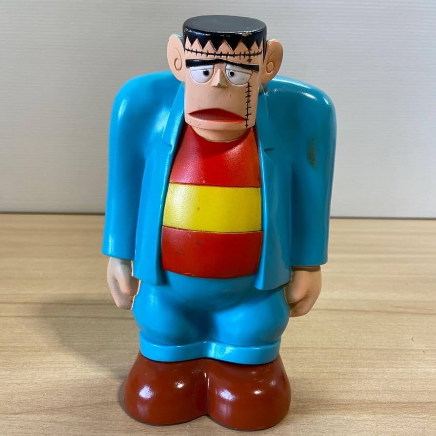怪物くん フランケン ポピー 貯金箱 フィギュア 怪物くん フランケン