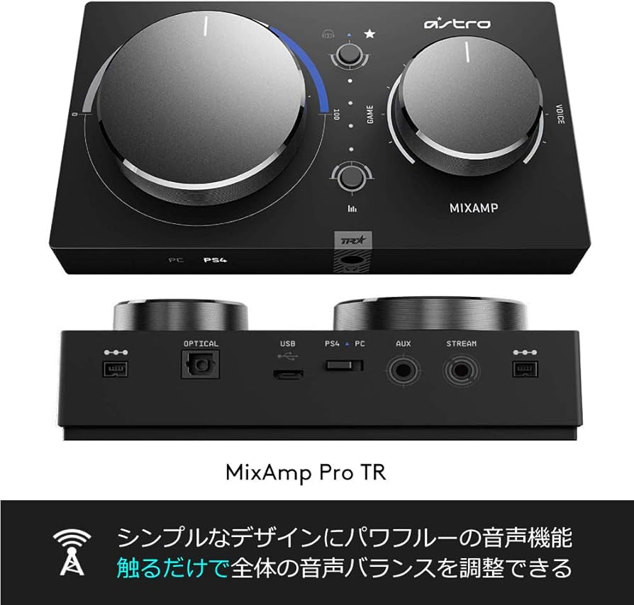 Amazon | ASTRO Gaming PS4 ヘッドセット A40TR+MixAmp Pro TR