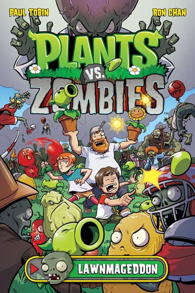 NEW! Plants vs. Zombies Series 6 Books Set (Volume #1 - #6): Paul