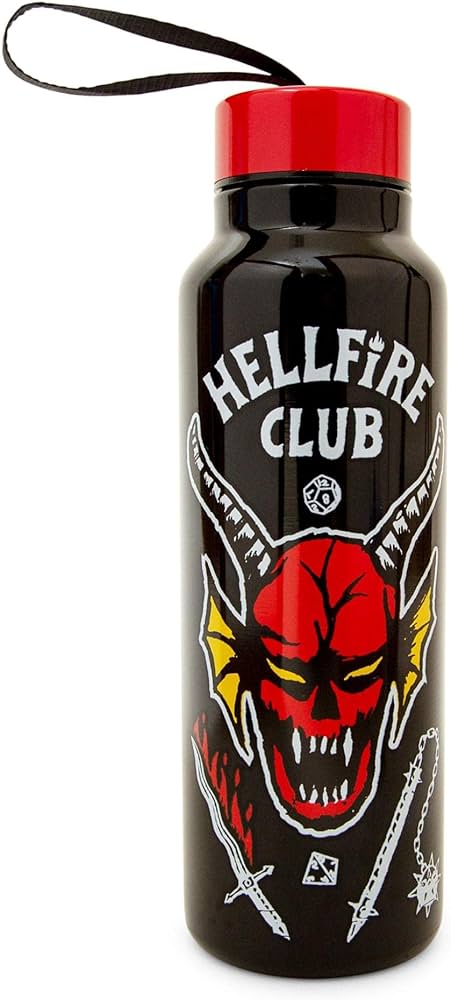 Amazon.com: Toynk Stranger Things Hellfire Club Stainless Steel