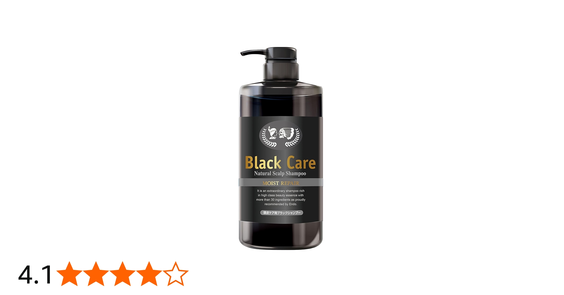 Amazon | ブラック・ケアシャンプーKD 600ml 1本 | ナチュラルガーデン