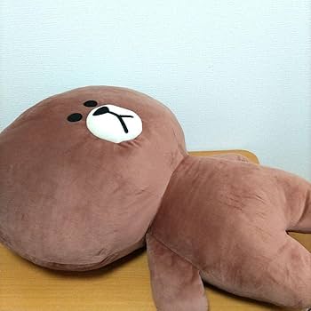 Amazon.co.jp: LINE ブラウン ぬいぐるみ セイコーマート 限定 特大