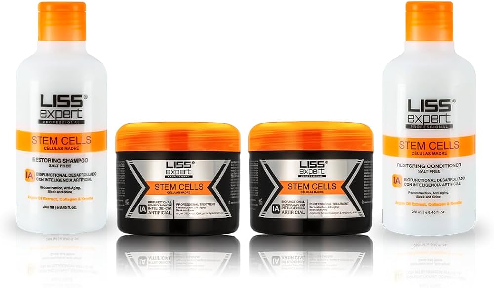 Amazon.com: Liss Expert Stem Cells Smoothing Treatment 16.9 oz Kit